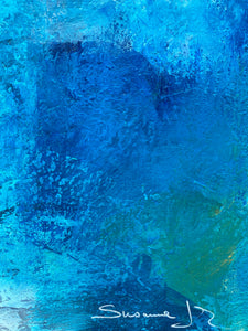 Little Blue 24x30 Acrylic on Canvas