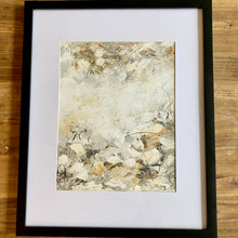 Load image into Gallery viewer, Earth Series #3 11x14 (matted &amp; framed to 16x20) (price includes mat &amp; frame) Oil on Paper
